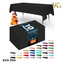 Disposable plastic tablecloth for Halloween party