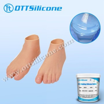 life casting silicone rubber for human body parts making