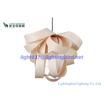 Wood pendant lamp decorative lignting manufacturer