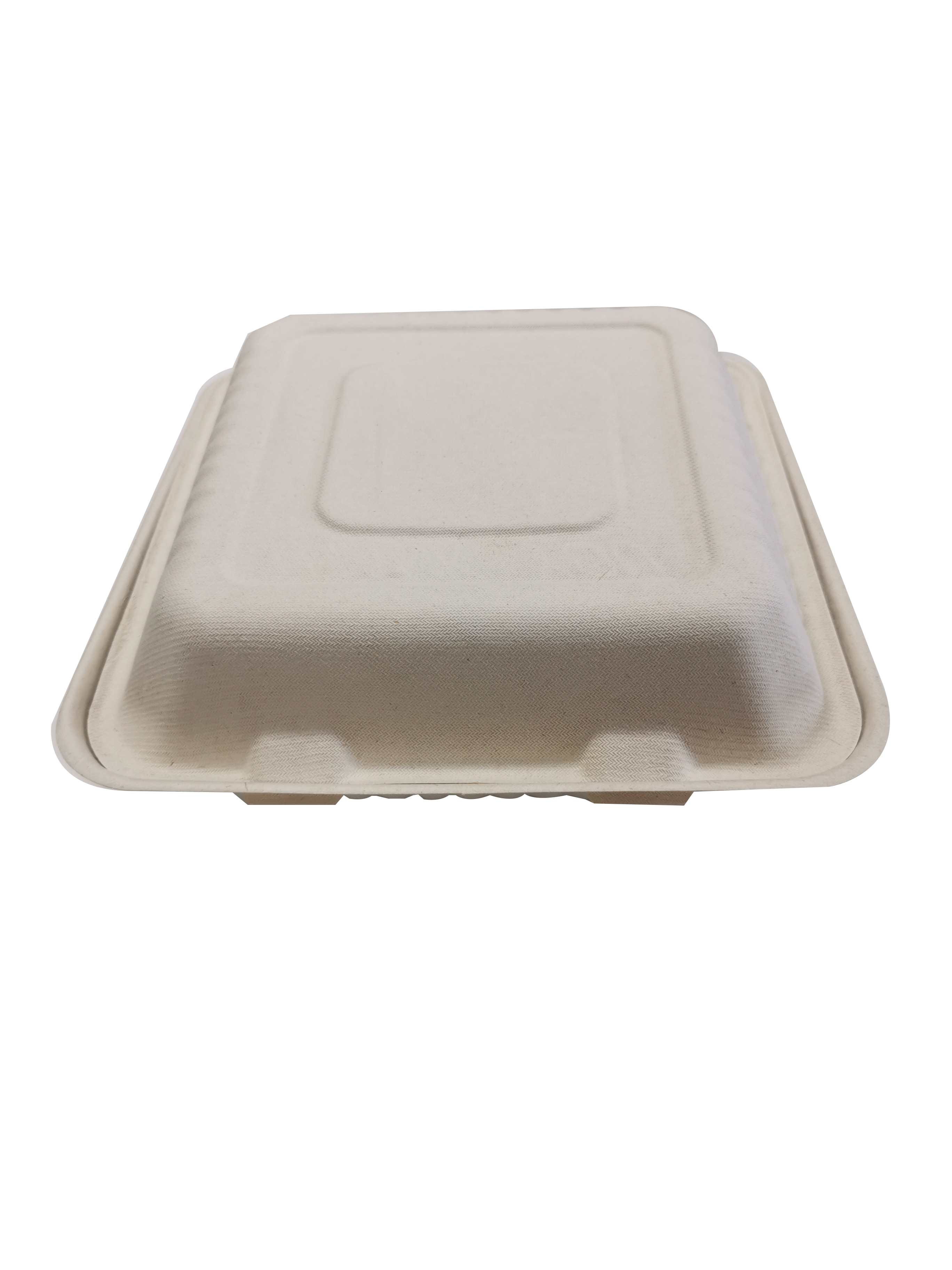 Bagasse Hinged Container