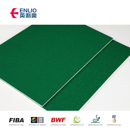 Sports flooring with thick thickness for badminton