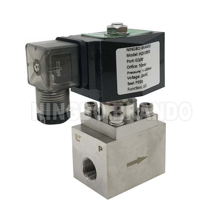 High Pressure Solenoid Valve 200 bar (1)