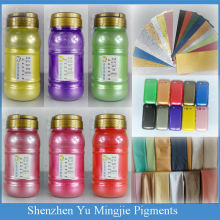 Full-color pearl powder pigment particle size, quality pearlescent pigment powder