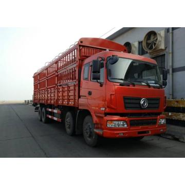 12 ล้อ Dongfeng Cargo Truck Lattice Truck