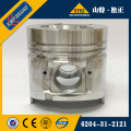 Piston 6204-31-2121 لمحرك Komatsu 6D95L-1PP