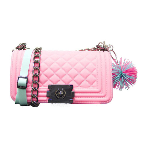 Siliconen schoudertas Jelly Clutch Handtas