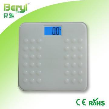 Electronic Bathroom Scale With silicone platform 2013