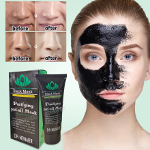 Bamboo Charcoal Black Purifying Peel Off Mud Face Mask