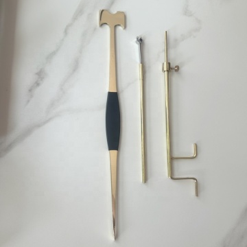 Cello Post Tools: 4/4 Brass Soundpost Mounting Tools for Violin and Cello Accessories