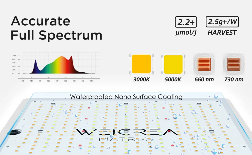 Full Spectrum 200W LED Grow Light