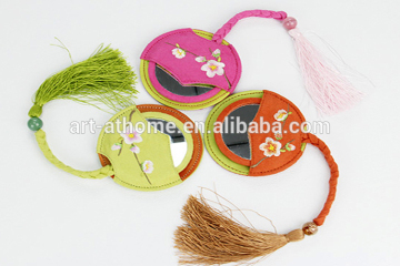 embroidery hand mirror