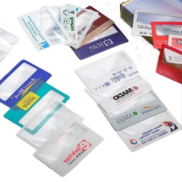 HOT Selling Credit Card Magnifier: The Ultimate Magnifying Glass Business Card