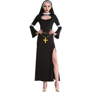 Halloween Sexy Women Party Nun Cosplay Costume