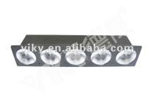 frosting beam lens lighting equipment10W*5pcs strobe dimmer fade LED matrix strobe lighting