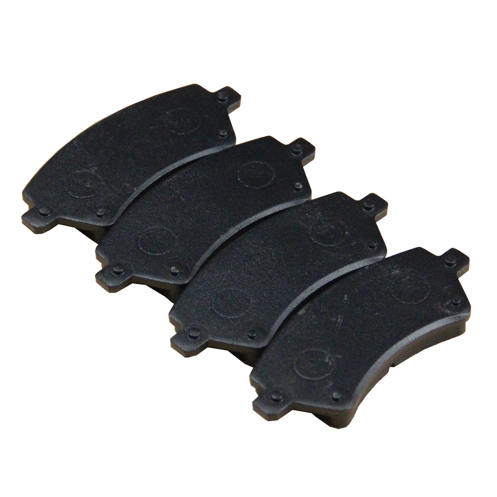 ZWD607 D1215 ODON branded auto spare parts ceramic brake pads for toyota with shims for four pieces