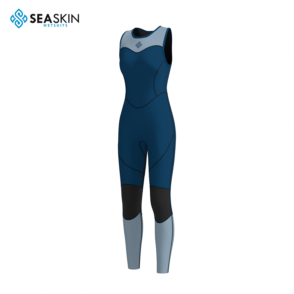 Seaskin Ladies Sleeveless Neoprene Long Jane for Sup