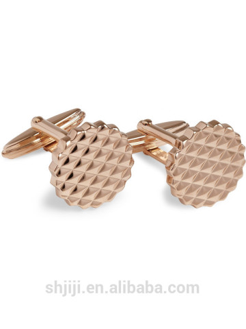 Cookie Design Rose Gold Cufflinks