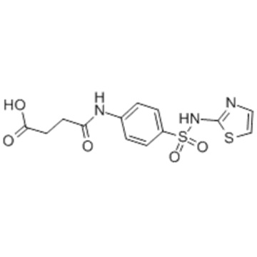 Butanoic acid,4-oxo-4-[[4-[(2-thiazolylamino)sulfonyl]phenyl]amino]- CAS 116-43-8