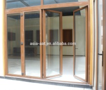 OEM big folding door aluminum entry folding door 60