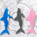 Shark Push Bubble Pop Game Fidget Mainan Sensory