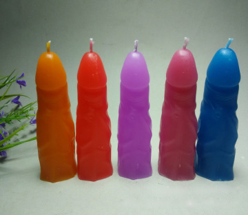 Paraffin wax sex toy Penis candle