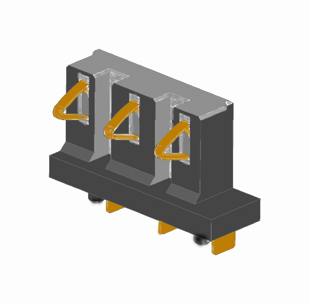 3,0 mm batterikontakt T/H-typ