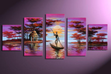 African Art Canvas Oil Painting (AR-003)