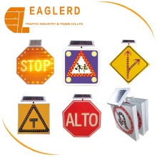 Solar led traffic signs, stop signs , road warning signs