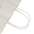 White Premium Eco-Compostable Custom Plastic Kraft Paper Bag