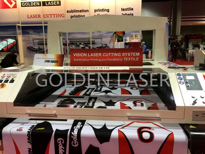 Sublimated Sportswear Laser Cutting Machine