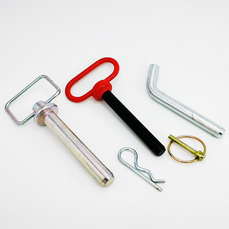 Utánfutó rögzítőcsapok rögzítőcsappal vagy klipsszel