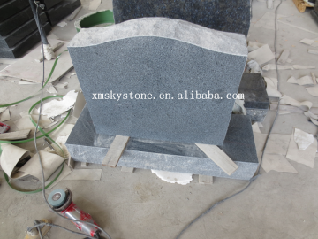 Amercian Style Grey Granite Headstone