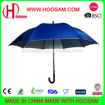 Anti-UV auto open straight advertising umbrella