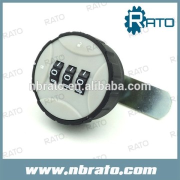 mechanical round plastic combination lock