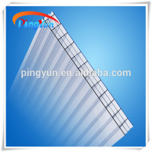 4mm &6mm &8mm&10mm polycarbonate Hollow roofing Sheet price