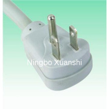 UL approval right angle power plug