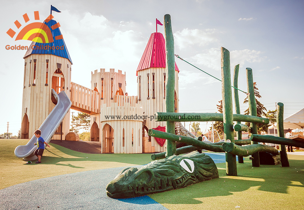 Playground Castle Dragon For Kids