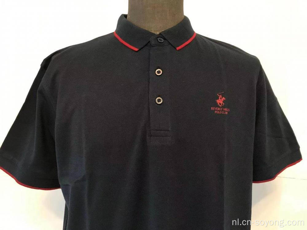 OEM Heren casual poloshirt met korte mouwen