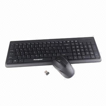 3D embossed noiseless chocolate keyboard and mouse combo