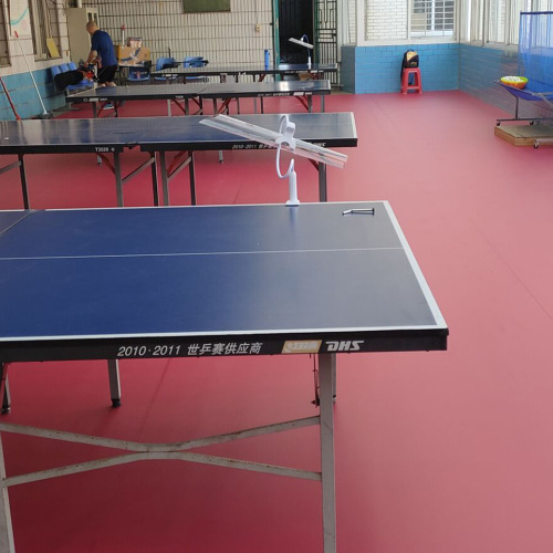 Sol de tennis de table en PVC