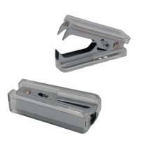Mini Acrylic Metal Staple Remover - Lightweight Steel Claw Staple Puller