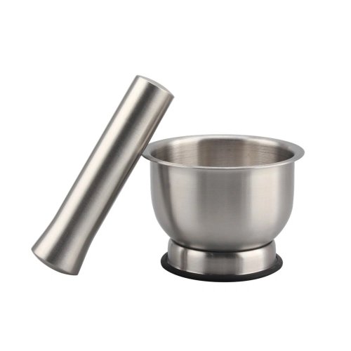 Stainless Steel Mortar and Pestle Grinder Set