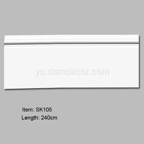 PU Skirting Boards fun idabobo odi ẹsẹ