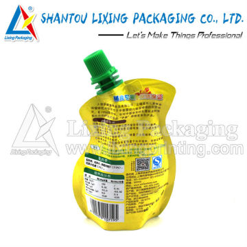 LIXING PACKAGING wine packaging spout pouch, wine packaging spout bag, wine packaging pouch with spout