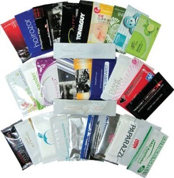 refreshing lemon single wrapped wet tissue