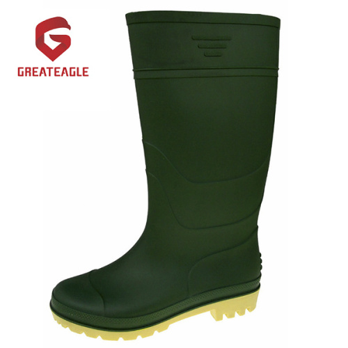 Günstige PVC Regenstiefel mit matter Oberfläche