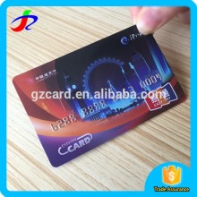 Preprinted plastic new PVC membership card embossed card magnetic stripe card ISO7811 CR80