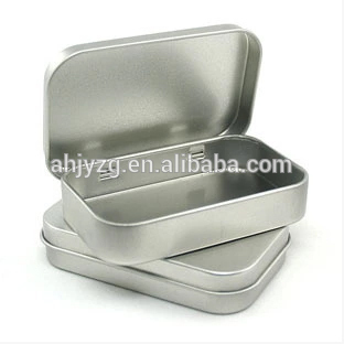 small tin case for mints or data line tin box packaging gift