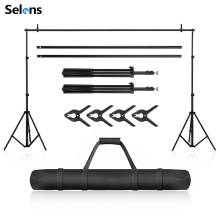 Selens 10x10ft Muslin Green Screen Backdrop Stand Kit