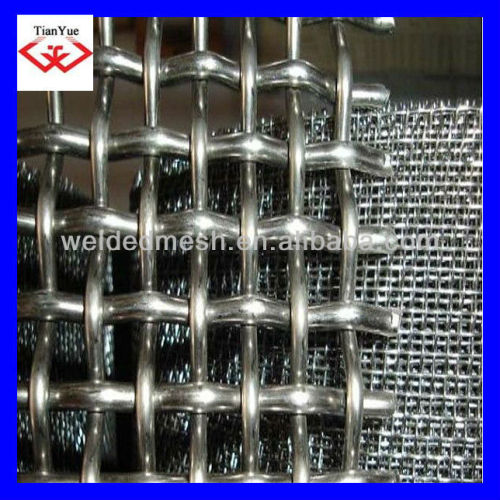 high quality and low price stainless steel Crimped wire mesh